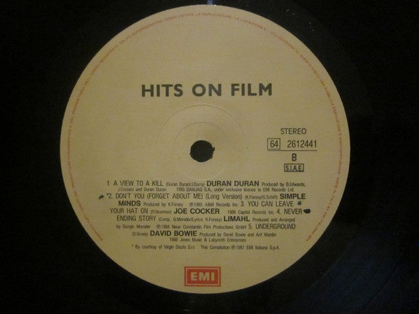 Various : Hits On Film (LP, Comp)
