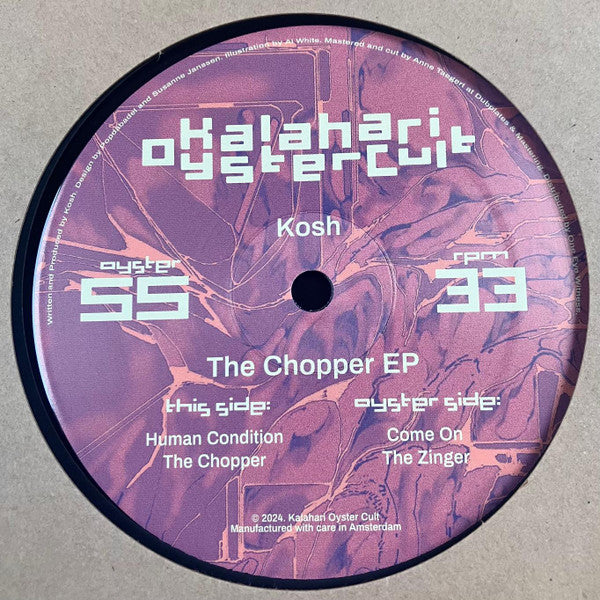 Kosh (7) : The Chopper EP (12")