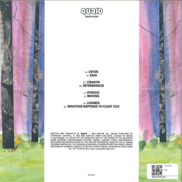 Quaid : Eighth A Day (2xLP)