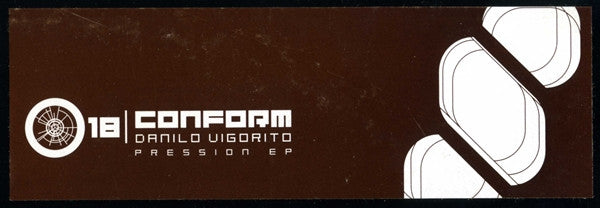 Danilo Vigorito : Pression EP (12", EP)