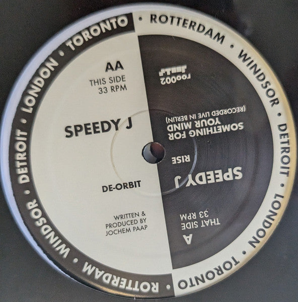 Speedy J : Rise (12")