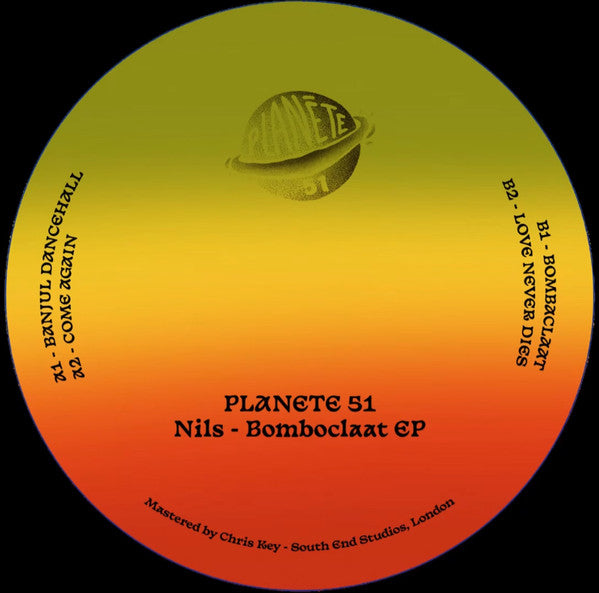 Nils : Bomboclaat EP (12", EP)