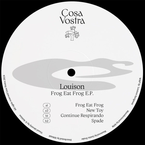 Louison : Frog Eat Frog EP (12", EP)