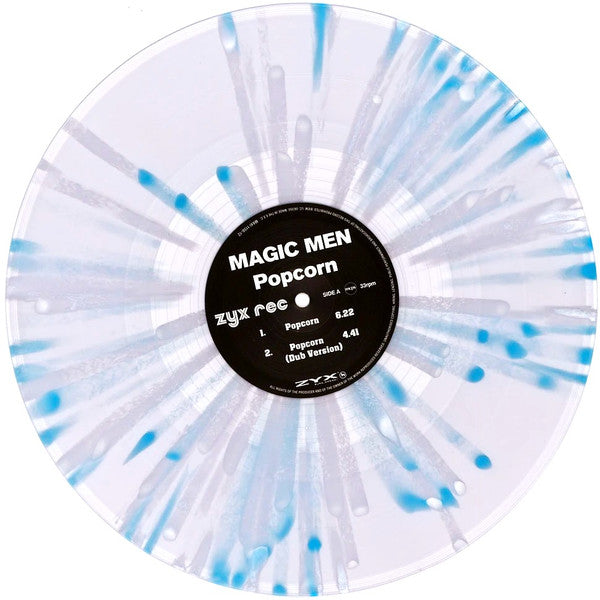 Magic Men : Popcorn (12", Ltd, RE, Tra)