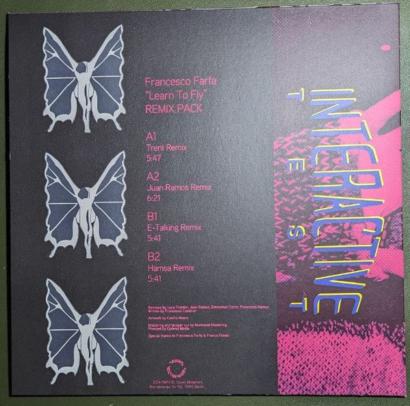 Francesco Farfa : Learn To Fly Remix Pack (12")