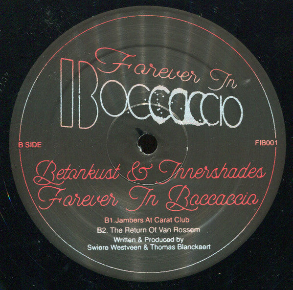 Betonkust & Innershades : Forever In Boccaccio EP (12", EP, Ltd, RM, RP)