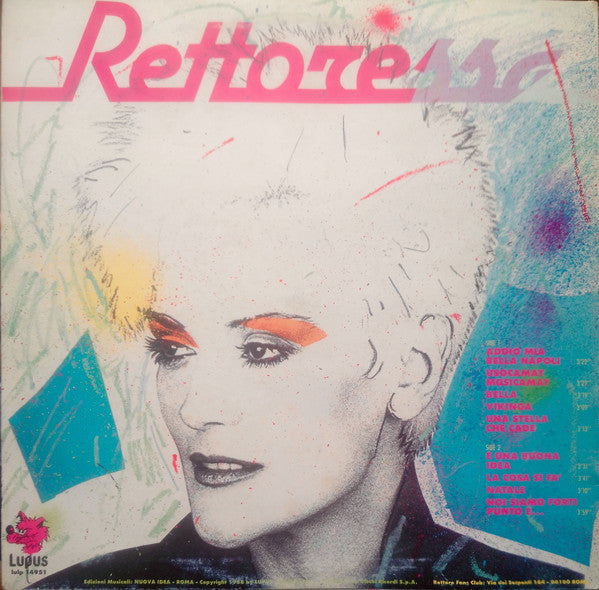 Rettore : Rettoressa (LP)