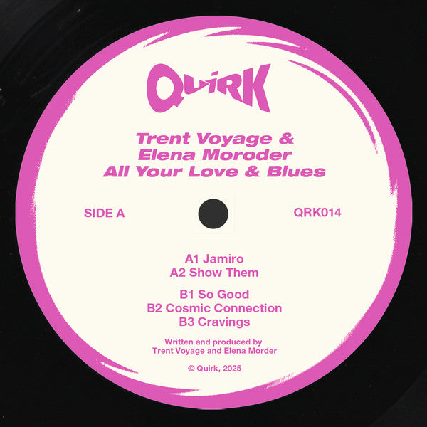Trent Voyage & Elena Moroder : All Your Love & Blues (12", EP, Ltd)