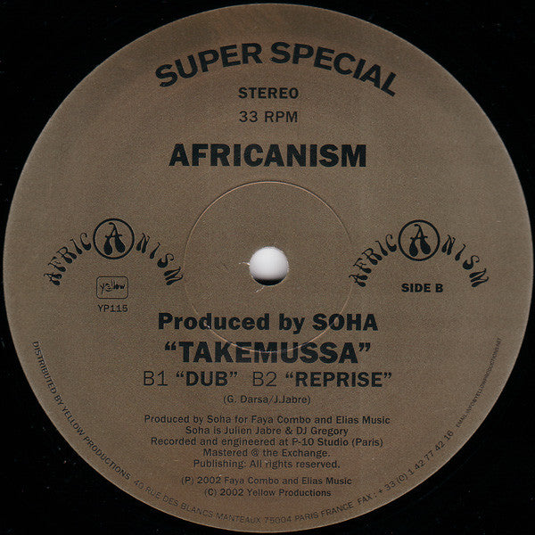 Africanism : Takemussa (12")