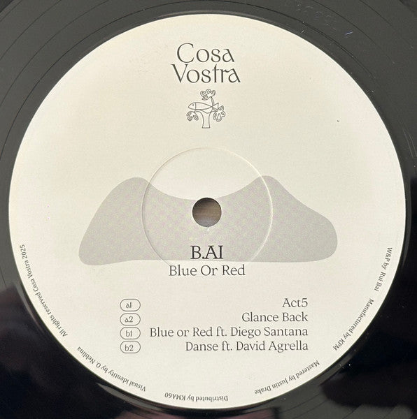 B.AI : Blue Or Red (12", EP)