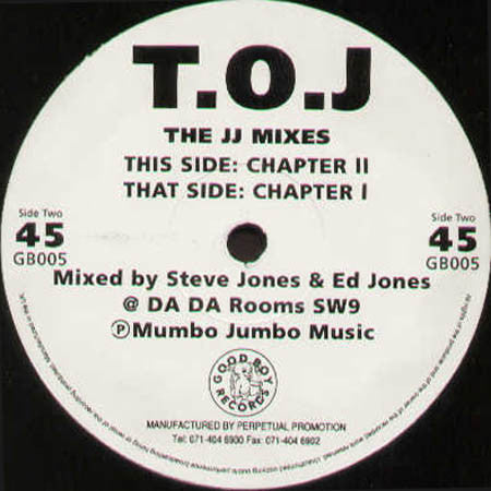 T.O.J. : The JJ Mixes (12")