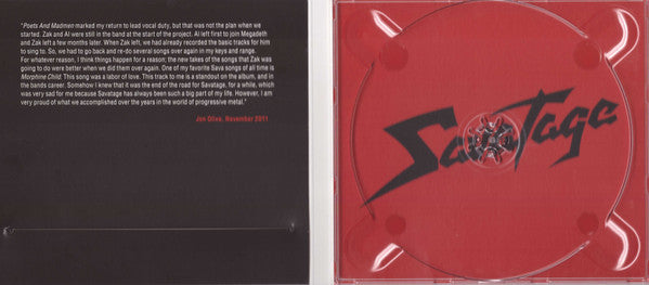 Savatage : Poets And Madmen (CD, Album, RE, RM, Dig)