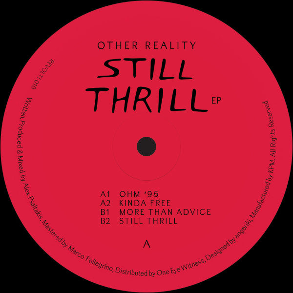 Other Reality : Still Thrill (12", EP)