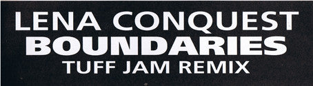 Leena Conquest : Boundaries (Tuff Jam Remix) (12", W/Lbl)