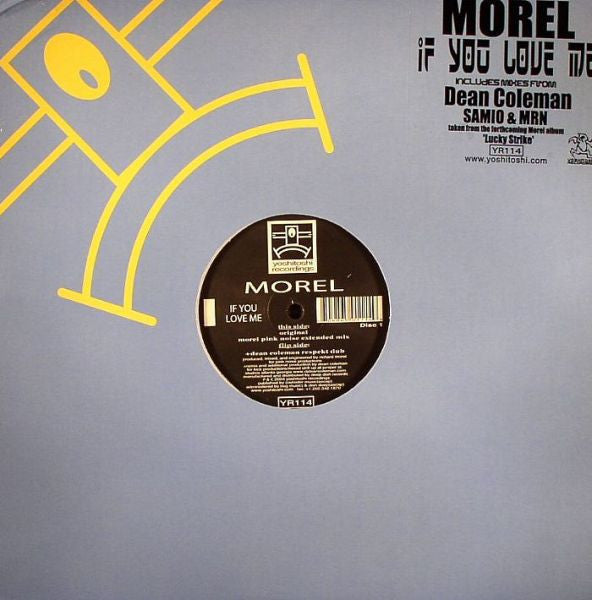 Morel : If You Love Me (2x12")