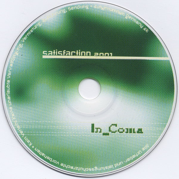 In_Coma : Satisfaction 2001 (CD)