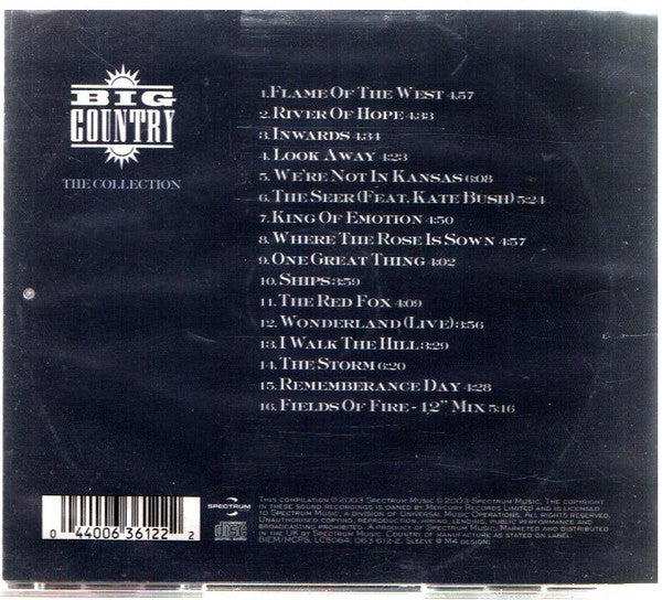 Big Country : The Collection (CD, Comp, RE)