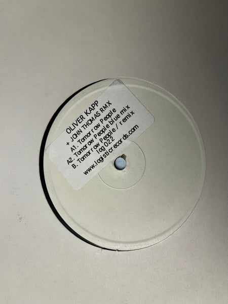 Oliver Kapp : Tomorrow People (12")