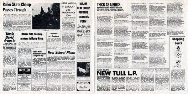 Jethro Tull : Thick As A Brick (CD, Album, RE, EMI)