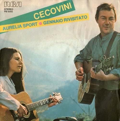 Andro Cecovini : Aurelia Sport / Gennaio Rivisitato (7", Promo)