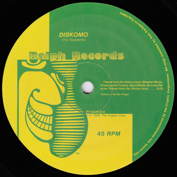 The Residents : Diskomo / Goosebump (12")