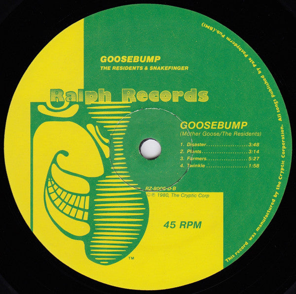 The Residents : Diskomo / Goosebump (12")