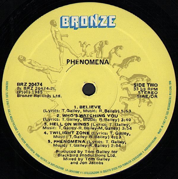 Phenomena (4) : Phenomena (LP, Album)