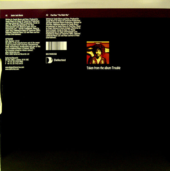 Kings Of Tomorrow Feat Haze : Thru (Part Two) (12")