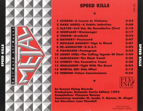 Various : Speed Kills (CD, Comp)