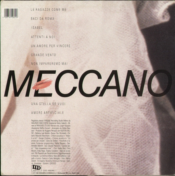 Meccano (3) : Le Ragazze Come Me (LP, Album)