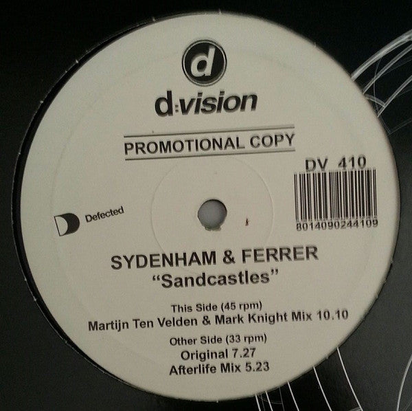 Sydenham & Ferrer* : Sandcastles (12", Promo)