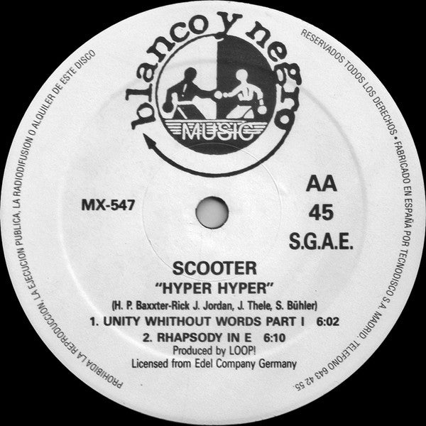 Scooter : Hyper Hyper (12")