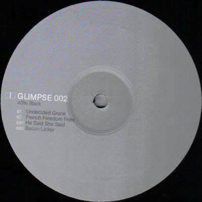 Glimpse : 40% Black (12")