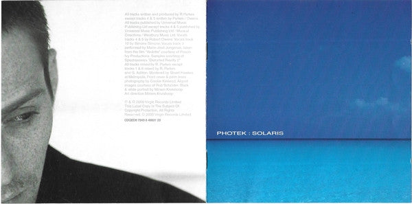 Photek : Solaris (CD, Album)
