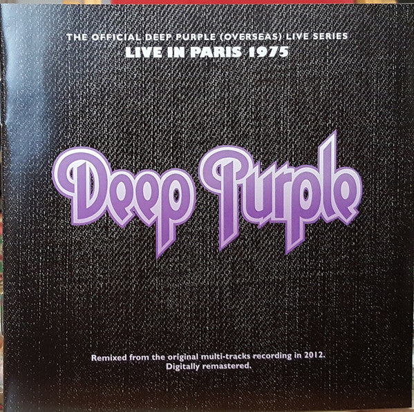 Deep Purple : Live In Paris 1975 (2xCD, Album, RE, RM, Dig)