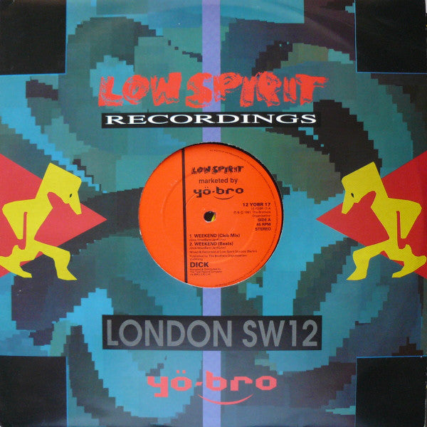 DJ Dick : Weekend (12", Single)