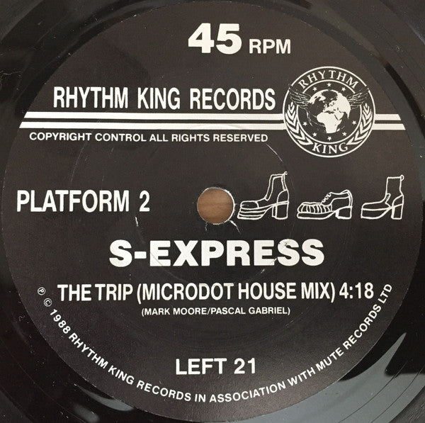 S'Express : Theme From S-Express / The Trip (Microdot House Mix) (7", Single)