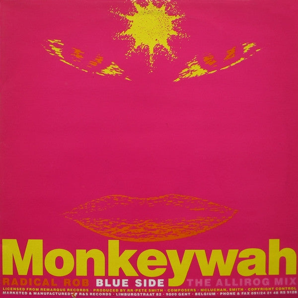 Radical Rob : Monkeywah (Mixes) (12")
