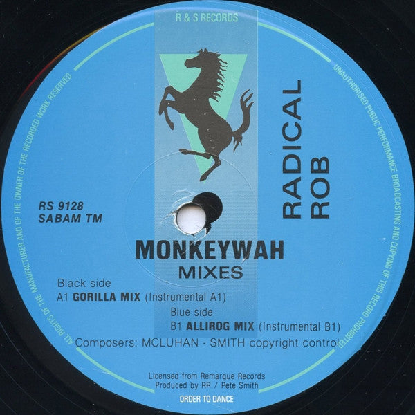 Radical Rob : Monkeywah (Mixes) (12")