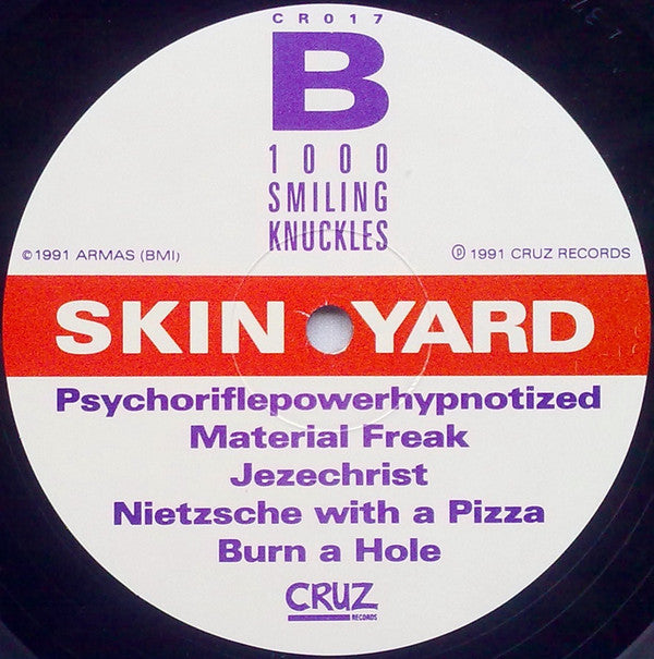 Skin Yard : 1000 Smiling Knuckles (LP, Album)