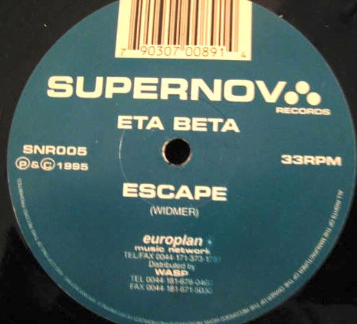 Eta Beta : Escape (12")