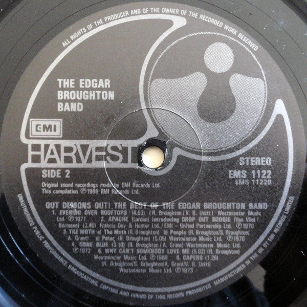 The Edgar Broughton Band : The Best Of The Edgar Broughton Band (Out Demons Out!) (LP, Comp)