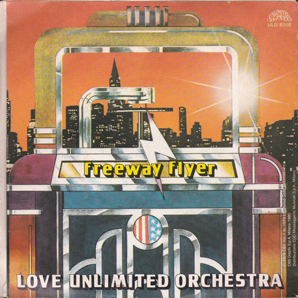 Love Unlimited Orchestra : Young America (7", Single)