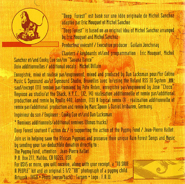 Deep Forest : World Mix (CD, Album)