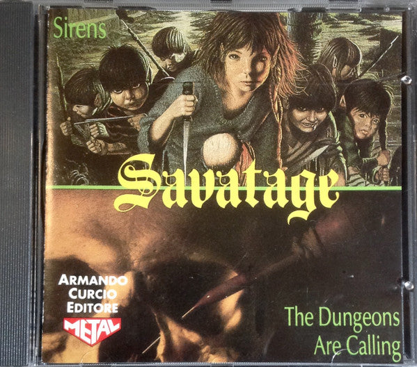 Savatage : Sirens / The Dungeons Are Calling (CD, Comp, RE)
