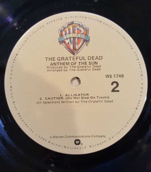 The Grateful Dead : Anthem Of The Sun (LP, Album, RE)