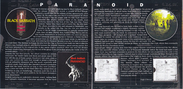 Black Sabbath : Paranoid (CD, Album, RE, RM)