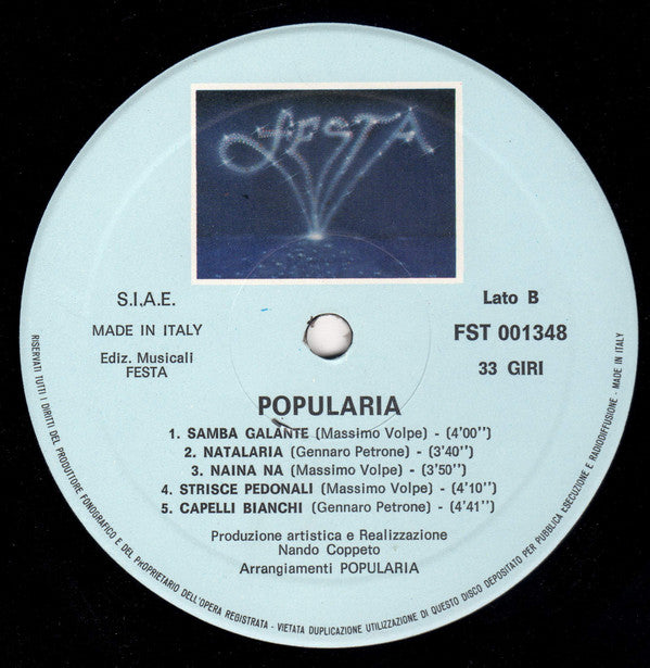 Popularia : Popularia (LP)