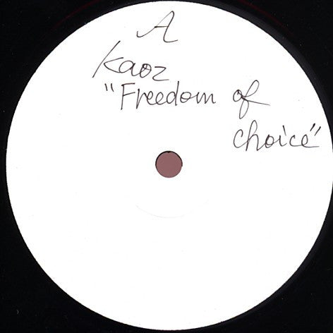 Kaos / Stephanie Mills : Freedom Of Choice / (You're Puttin') A Rush On Me (Grant Nelson Remixes) (12", W/Lbl)