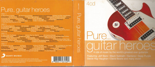 Various : Pure... Guitar Heroes (4xCD, Comp)